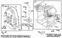 Cylinder Crankcase Cov Diagram and Parts List for  Briggs and Stratton
